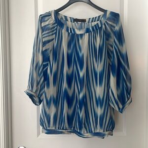 The Limited Women’s 3/4 Sleeve Sheer Blouse Size Large